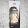 Manta Sleep SOUND Mask Bluetooth Sleep Mask w/ Eye Cups Headphones Gray/Black