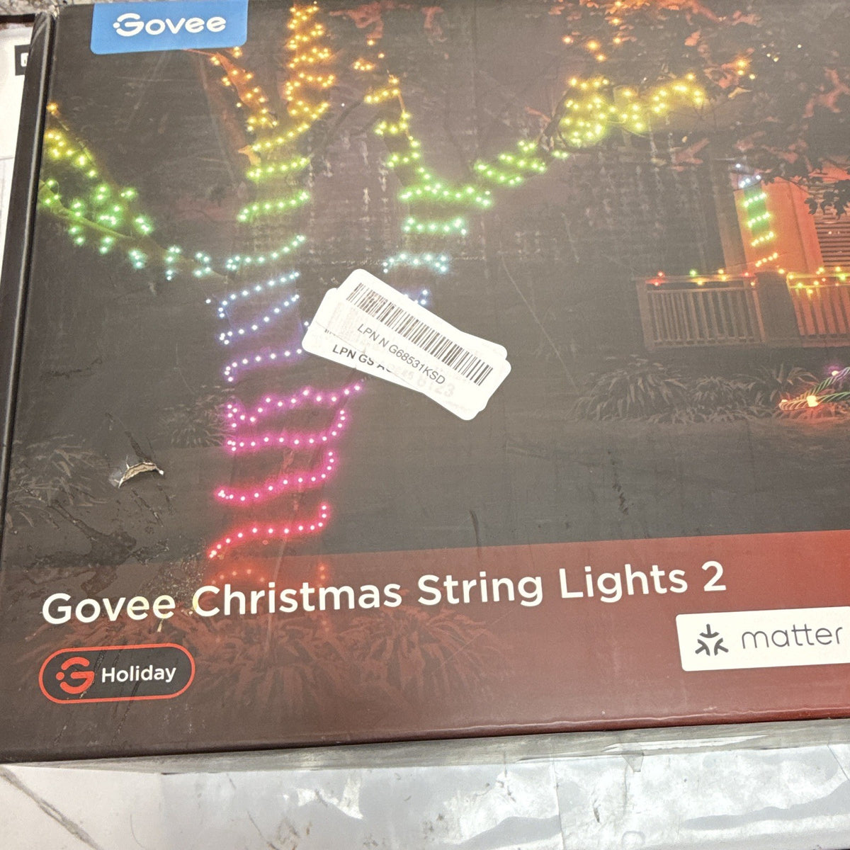 Govee Christmas  String Lights2  App/Voice Control 1000 LED 328ft Outdoor H70C9