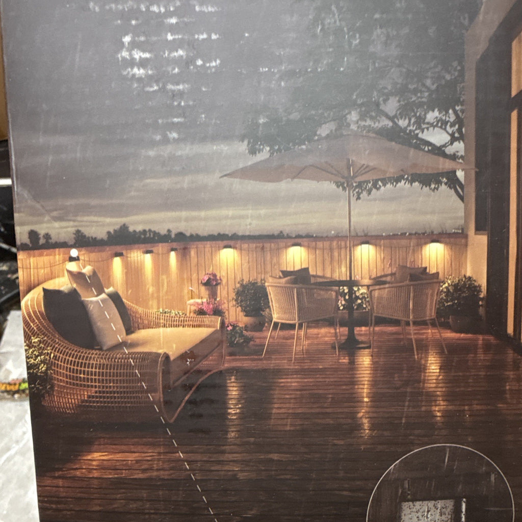 Govee H7068 Outdoor Deck Lights 12-Pack RGBW 4000K IP65 Smart App/Voice