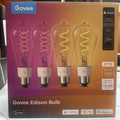 Govee ST19 Edison Smart LED Bulb 4-Pack 500lm Color 5.5W E26