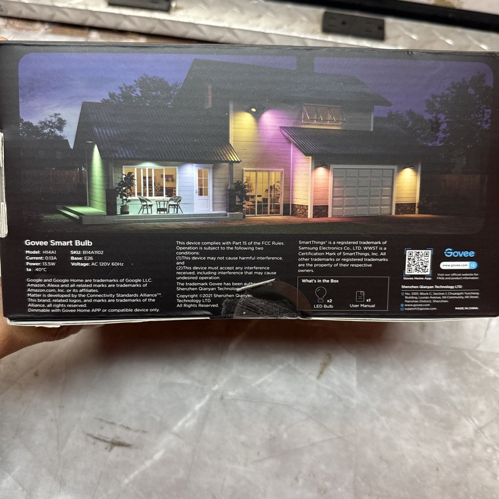 Govee Smart Flood Light Bulbs 2 Pack H14A1