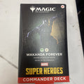 Magic the Gathering-Marvel Super Heroes Commander Deck - Wakanda Forever NEW