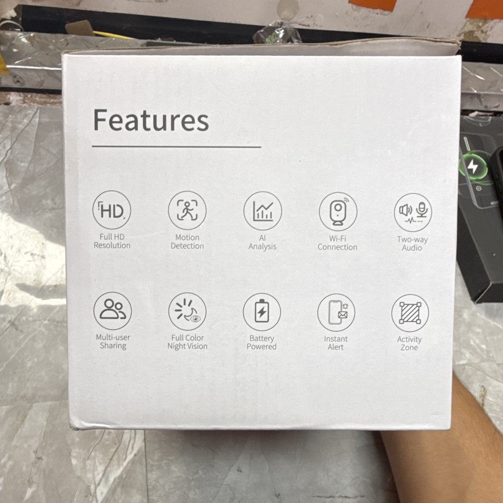 ZEEPORTE CG6S Wireless Wi-Fi 1080p AI Cameras 4-Pack, Alexa, Night Vision