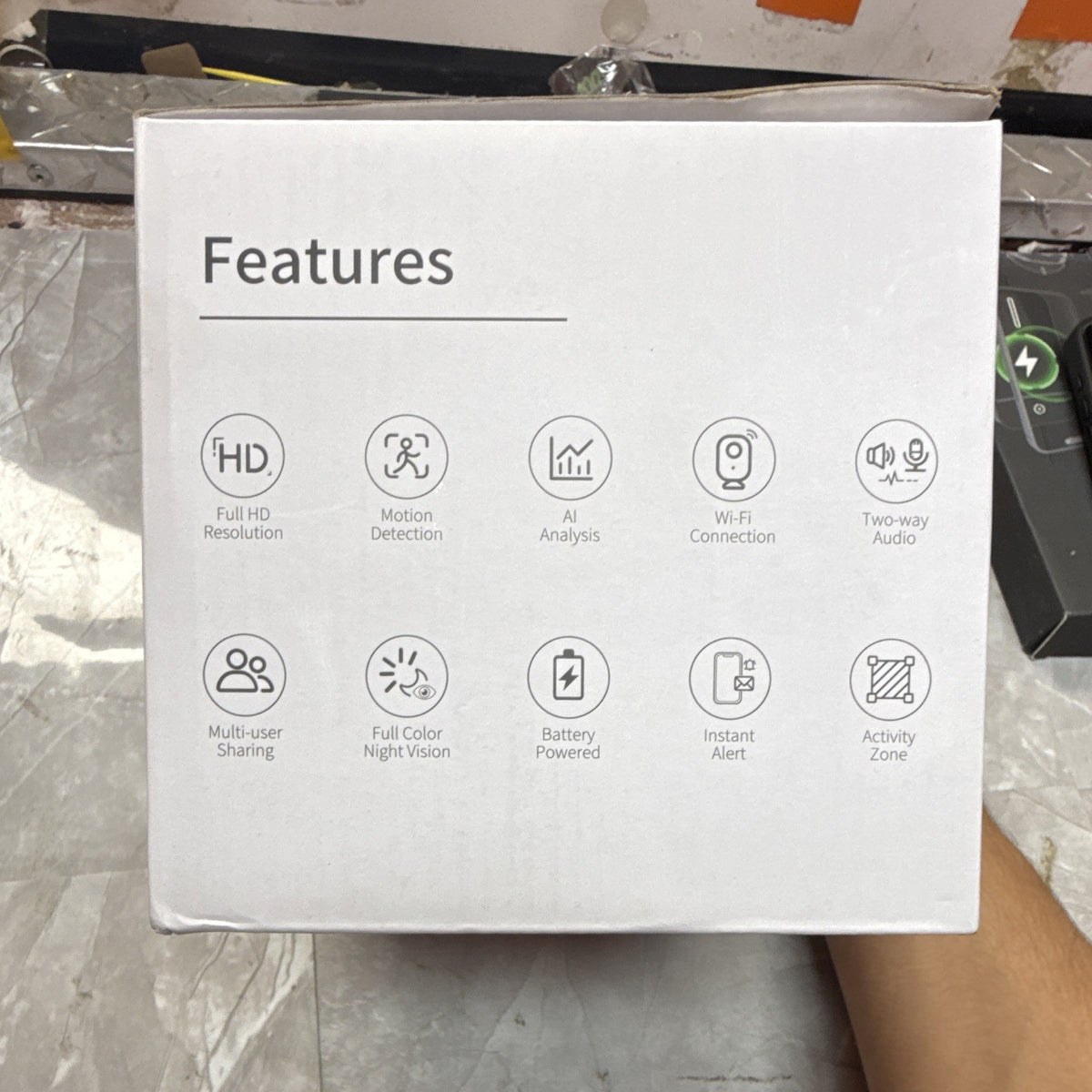 ZEEPORTE CG6S Wireless Wi-Fi 1080p AI Cameras 4-Pack, Alexa, Night Vision