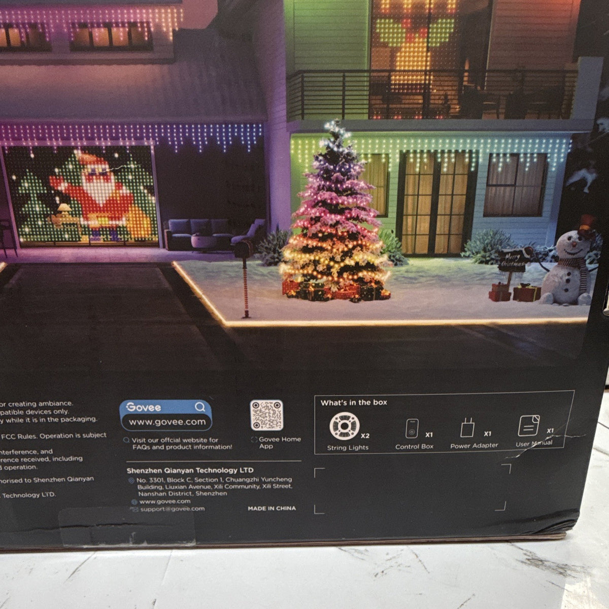 Govee Christmas  String Lights2  App/Voice Control 1000 LED 328ft Outdoor H70C9