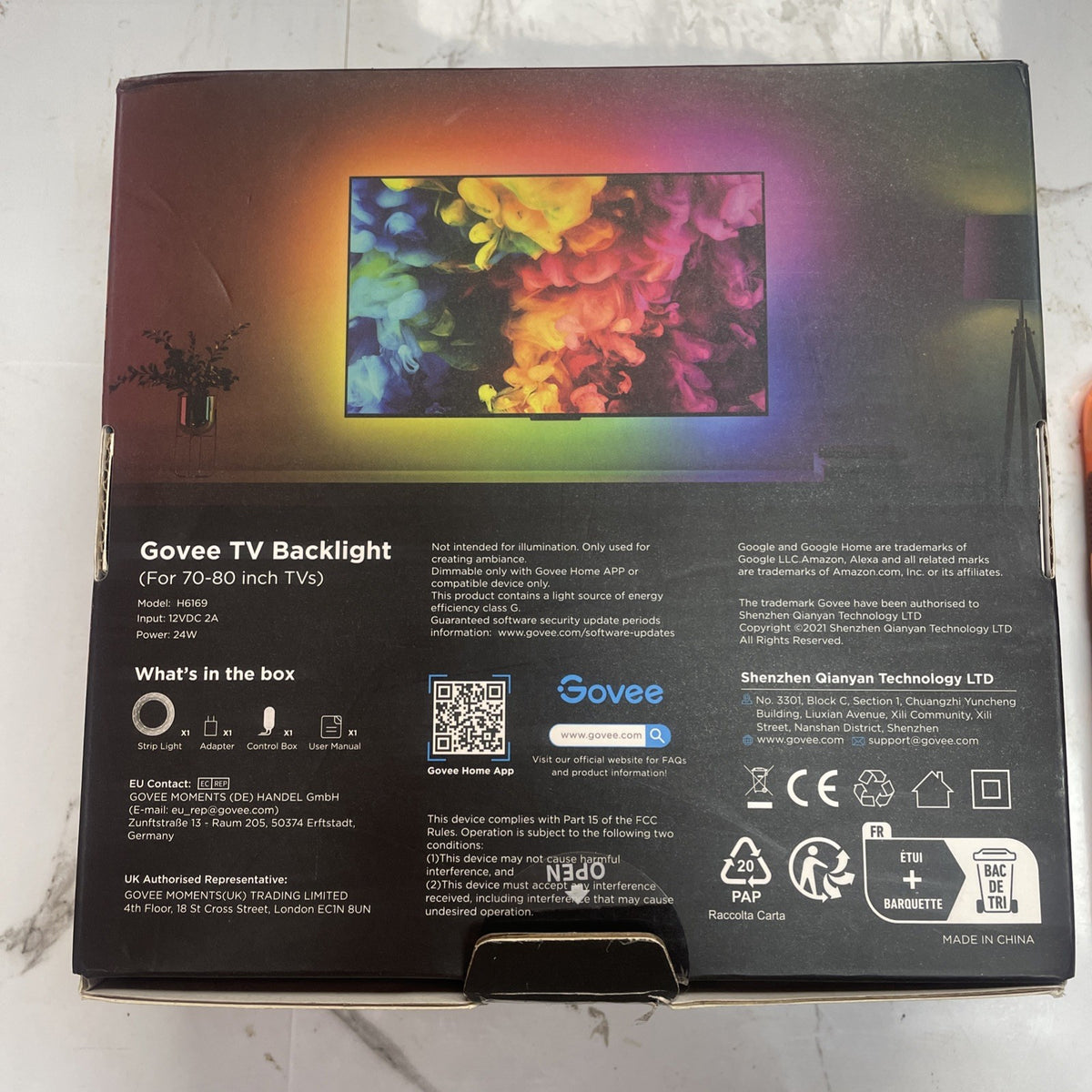 Govee Tv Backlight For 70-80 Inch TVs