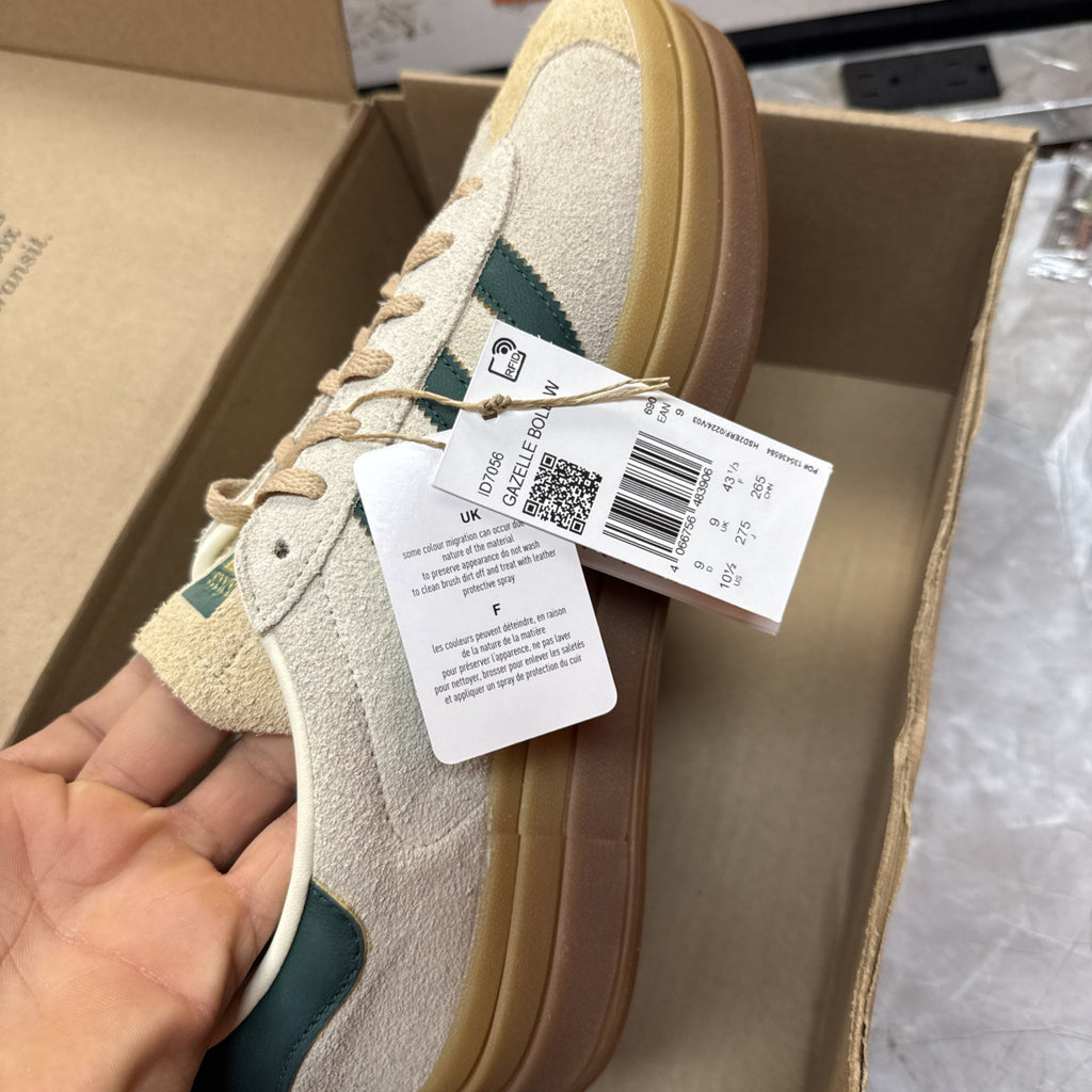 Adidas Gazelle Bold Collegiate Green - 7.5 Women’s