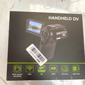 Handheld DV 8K UHD Dual Screen Camcorder, Wi-Fi, 16x Zoom, 3" Black