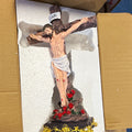 Jesus Crucifix Cross Wall Hanging with INRI Sign - Christianity