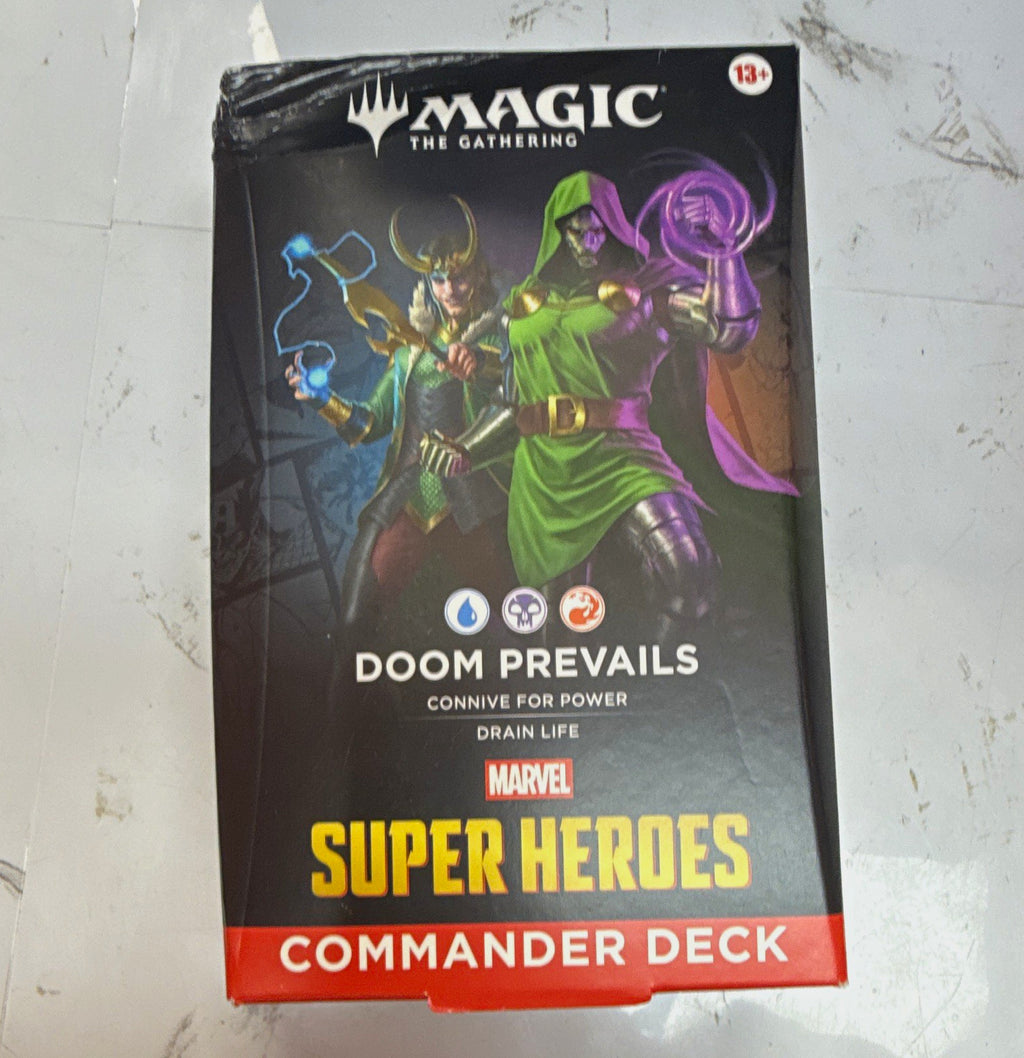 Magic: The Gathering Doom Prevails Sealed Commander Deck 100 Cards Doctor Doom