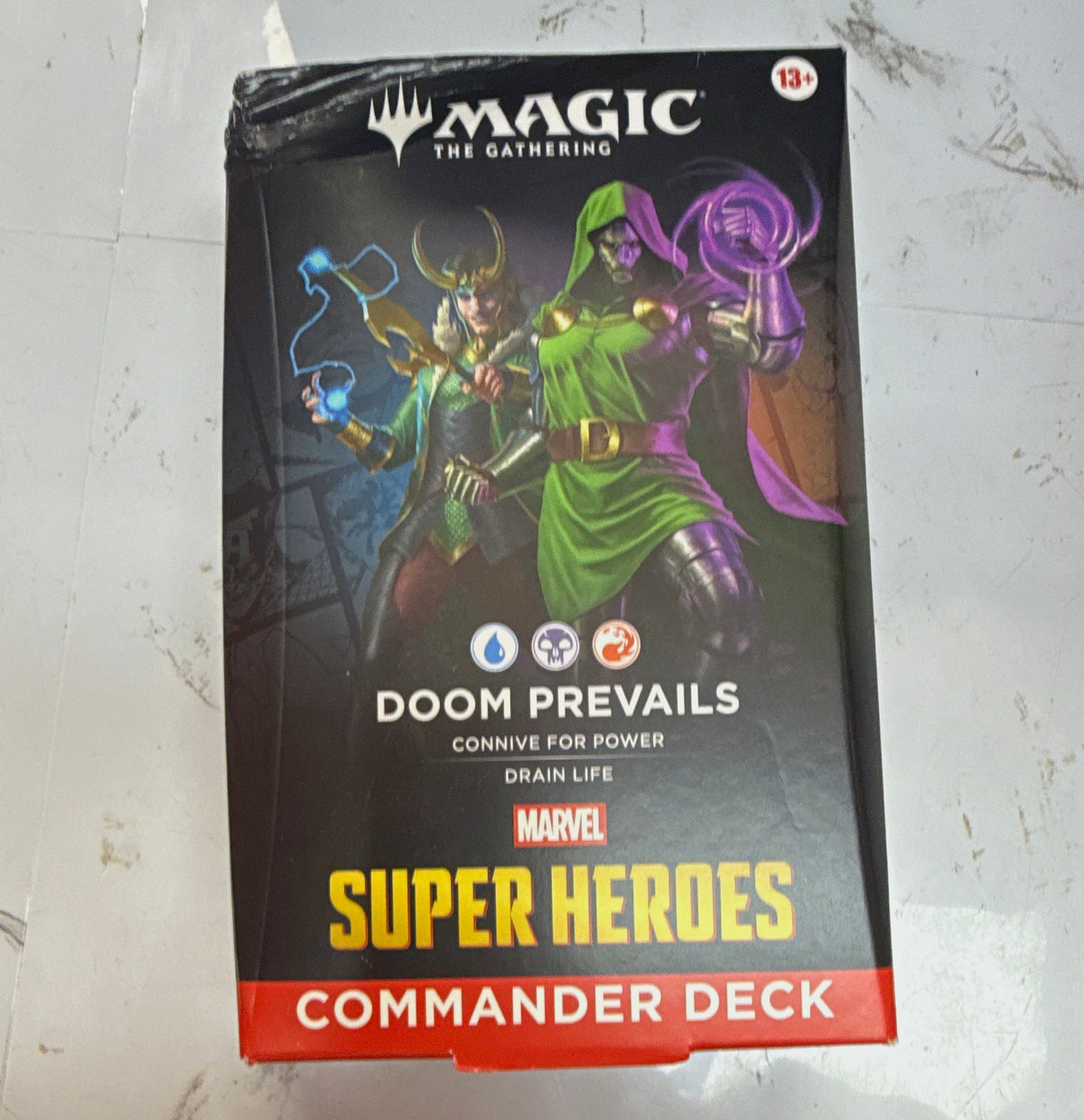 Magic: The Gathering Doom Prevails Sealed Commander Deck 100 Cards Doctor Doom