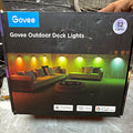 Govee H7068 Outdoor Deck Lights 12-Pack RGBW 4000K IP65 Smart App/Voice