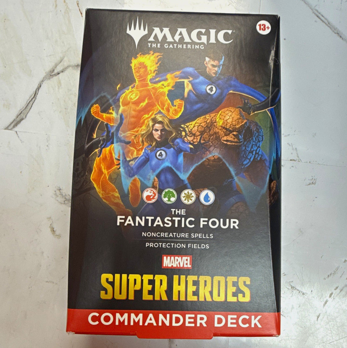 Magic: The Gathering Marvel Super Heroes Commander Deck Fantastic Four 100 Cards